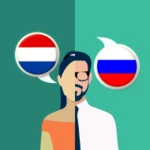 dutch-russian translator android application logo